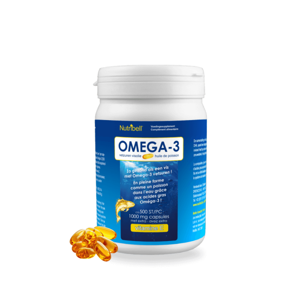 Vaj peshku Omega-3 (500 Kapsula)