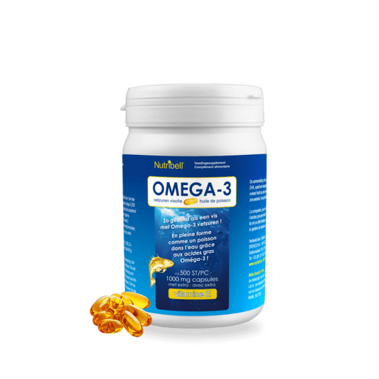 Vaj peshku Omega-3 (500 Kapsula)