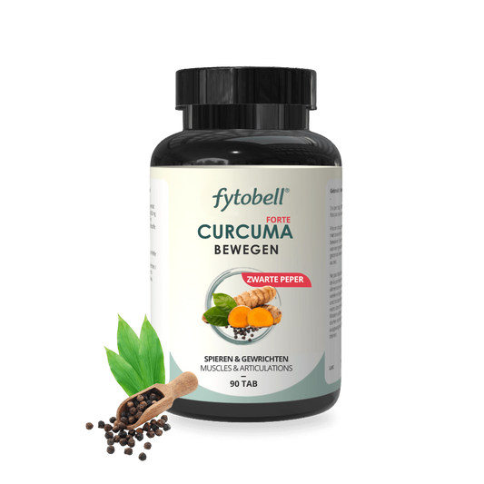 Curcuma met zwarte peper 300mg – 90 Tabletten